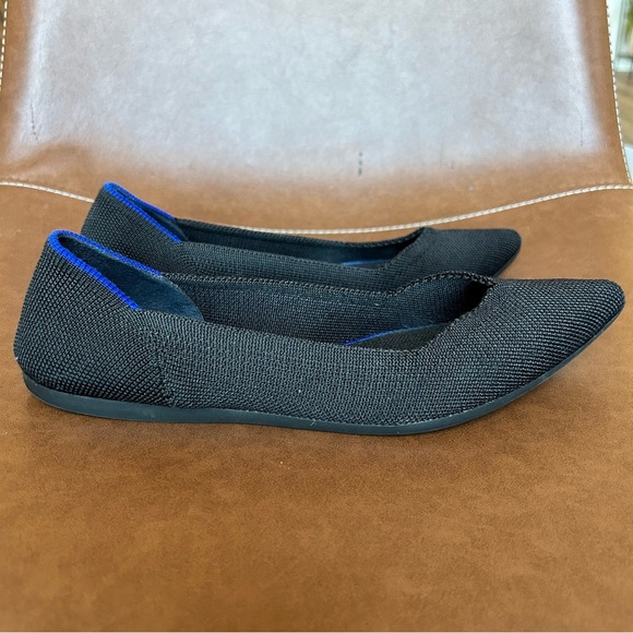 Rothy's The Point Slip On, Black Size 6.5 - Picture 3 of 7